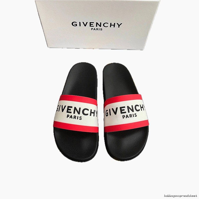 Givenchy Classic Logo Color-block Streetwear Slides