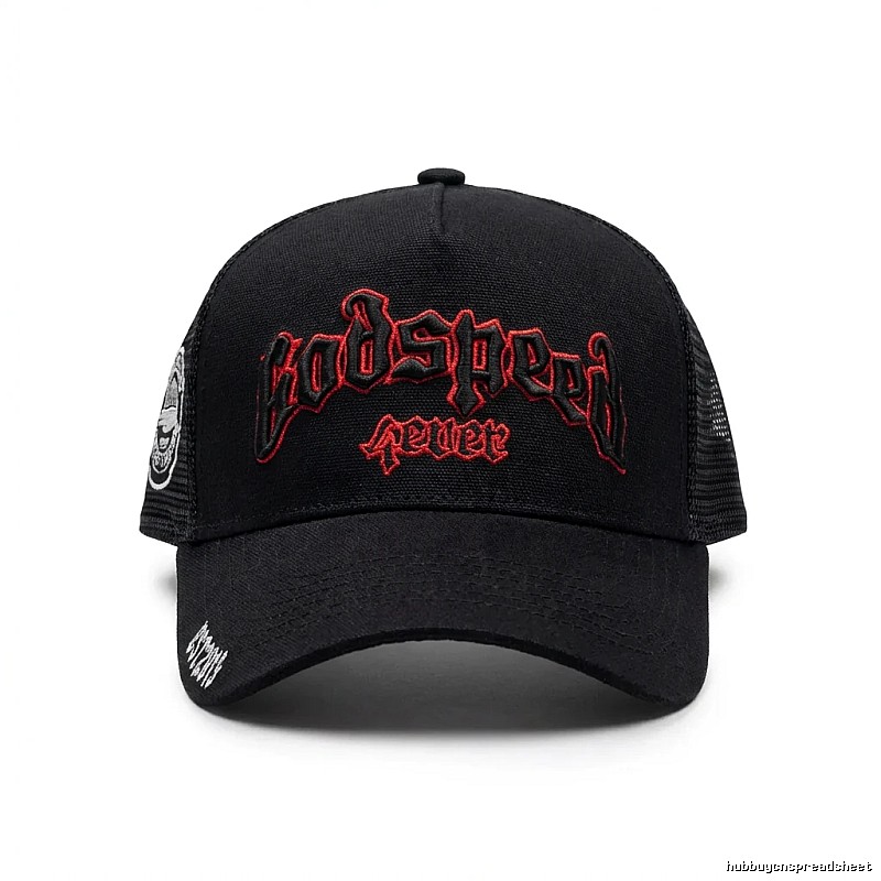 Godspeed Trendy Brand Black Baseball Cap