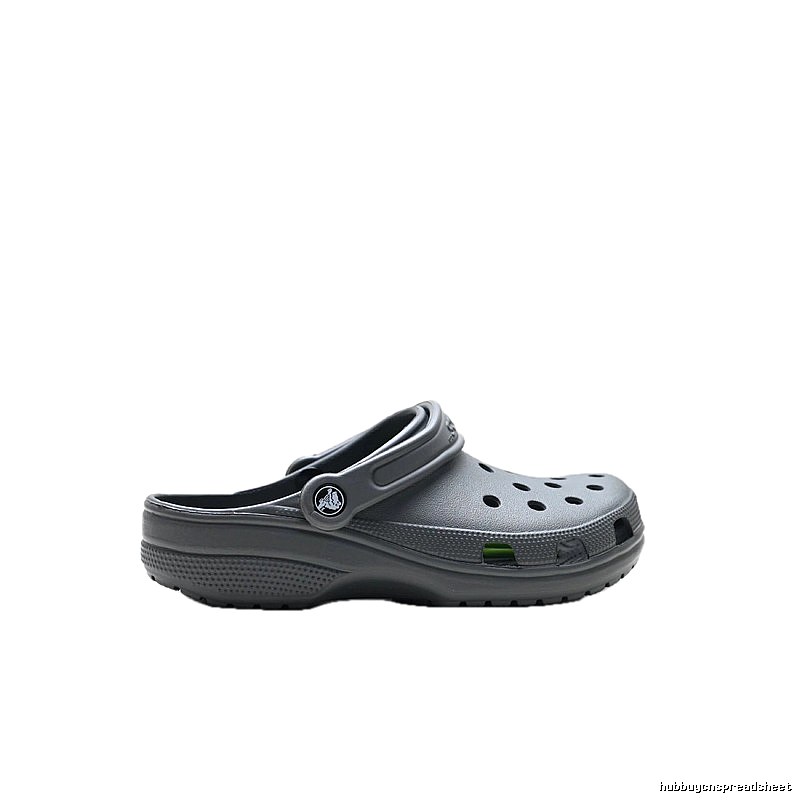 Grey casual style of Crocs clogs