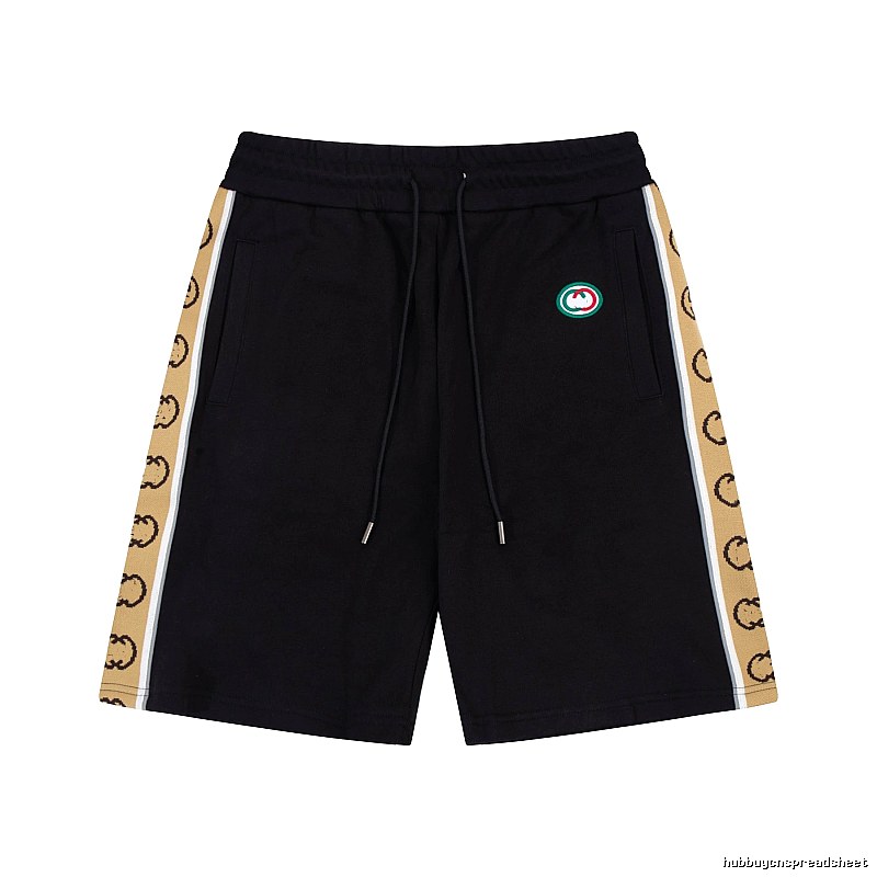 Gucci classic style black shorts