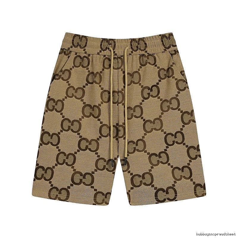 Gucci Double G Brown Retro Shorts