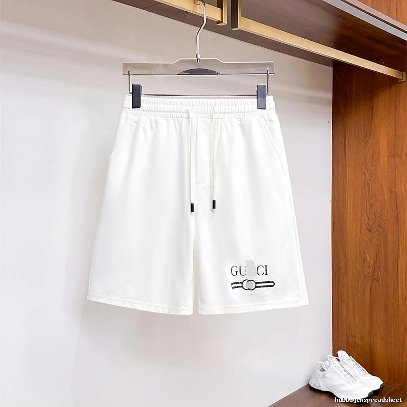 Gucci Letter Print Casual Style White Shorts