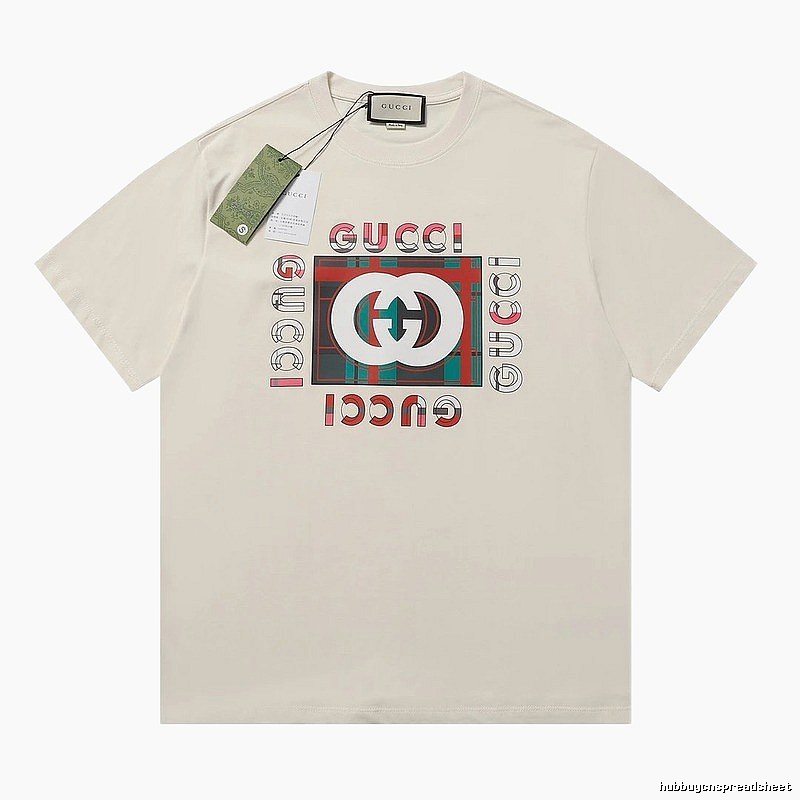 Gucci printed fashion white T-shirt