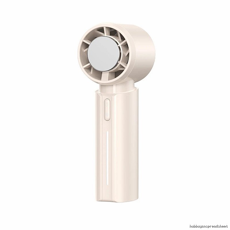 Heat Relief Portable Cooling Fan White Off-white