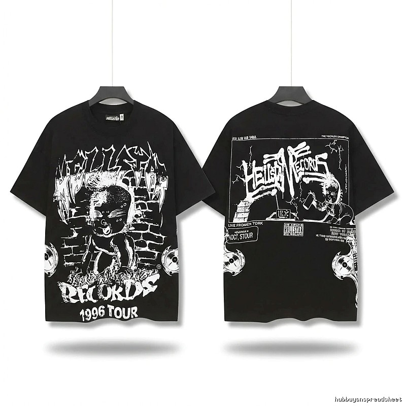 Hellstar Records Series Dark Style T-shirts