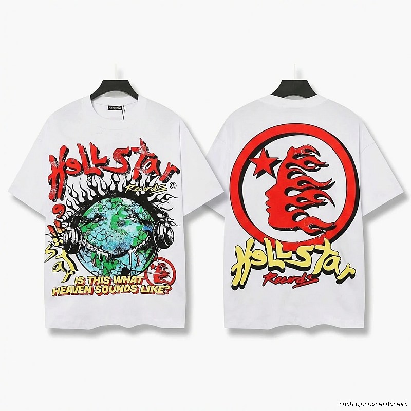 Hellstar Records Trendy and Cool Style White T-shirt