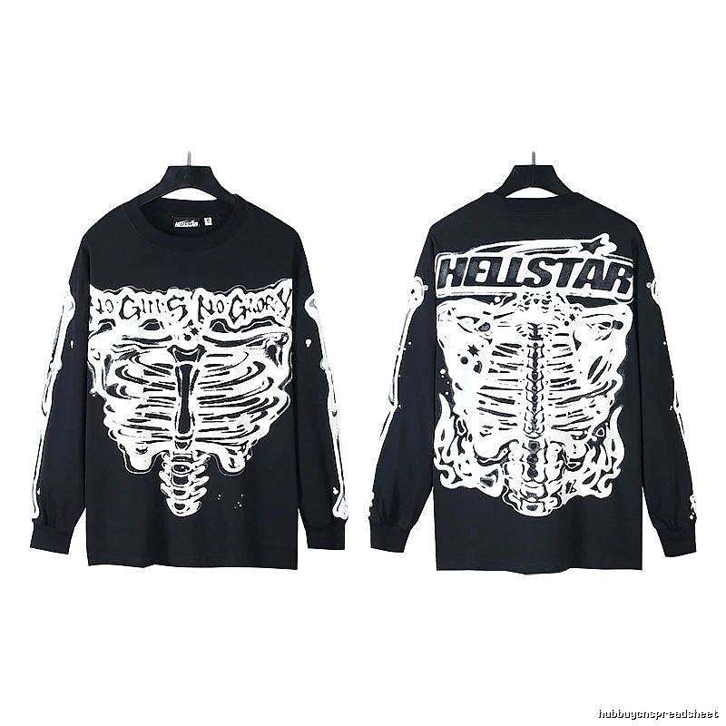 Hellstar Skeleton Dark Style Long-sleeve