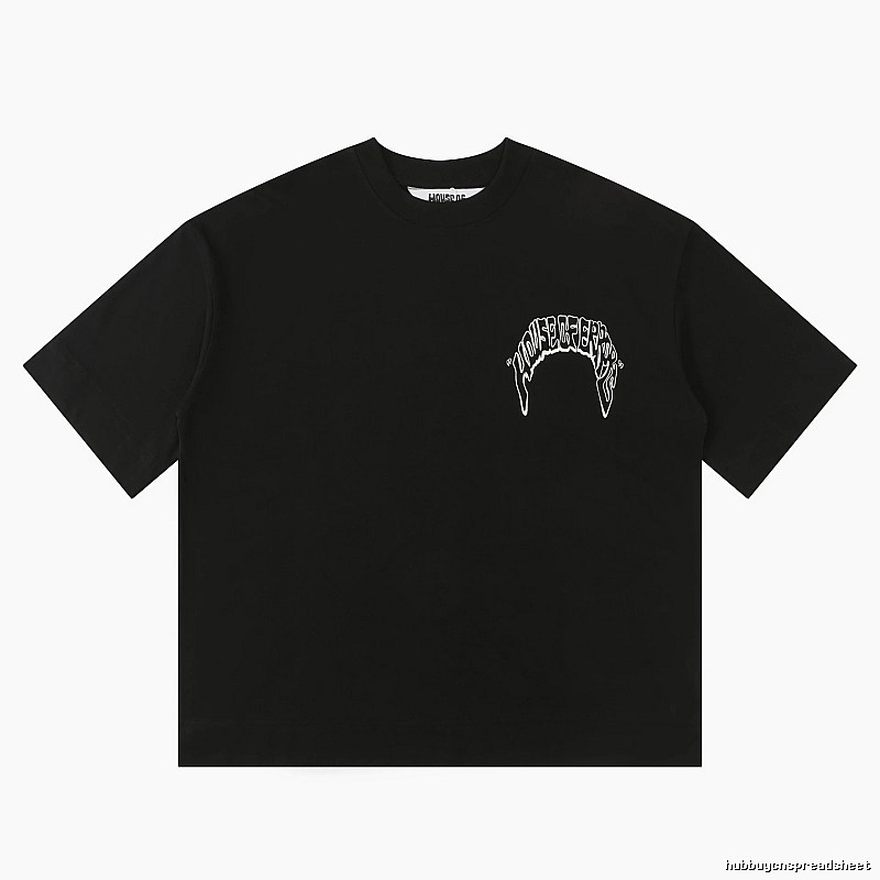House of Errors Street Style Black T-shirt