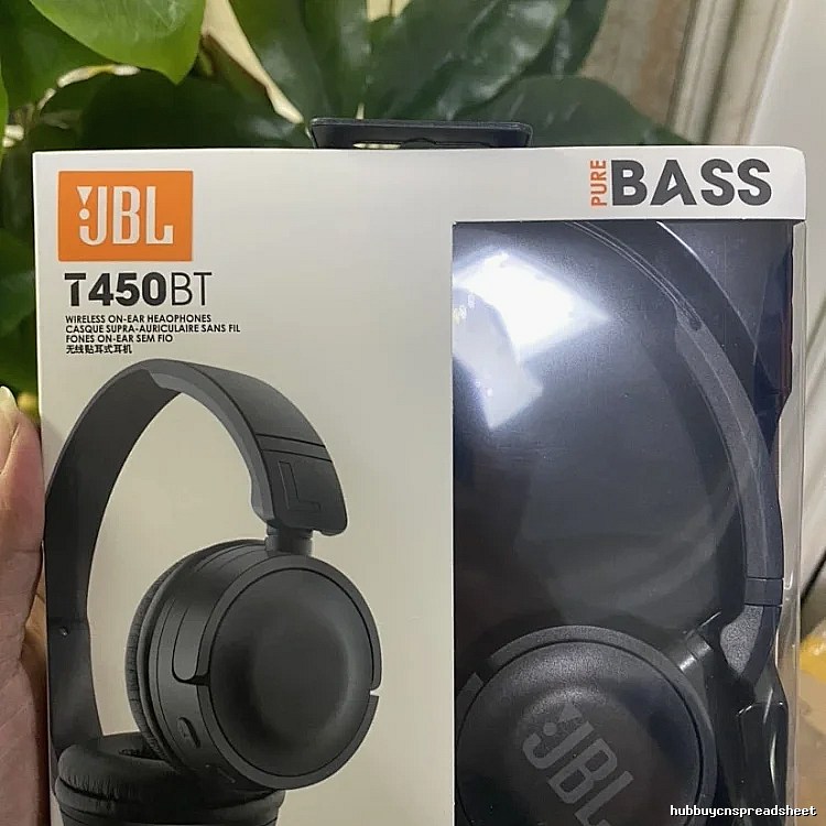 JBL Tune 450BT Wireless Headphones in Black