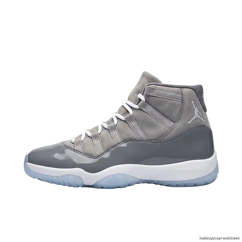 Jordan 11 Cool Grey-Blue Sneakers
