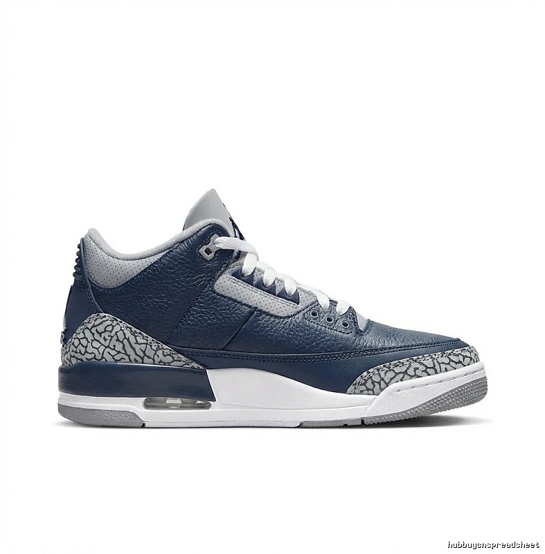 Jordan AJ3 Retro Blue-Gray Shoes