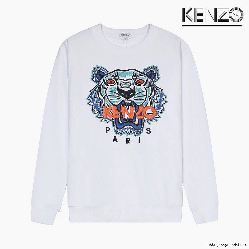 Kenzo Style Kc16 Tiger SweatShirt Coffee Run Graphic