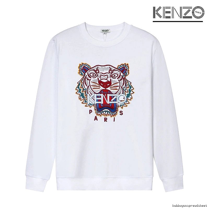 Kenzo Style Kc18 Tiger SweatShirt Clean Finish Graphic