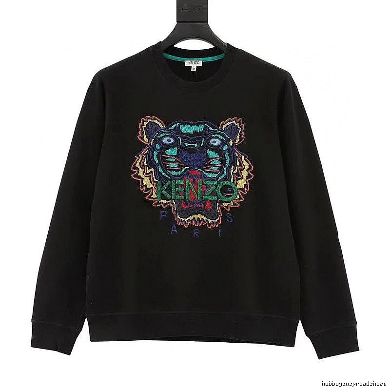 Kenzo Style Kc32 Tiger SweatShirt Campus Look Graphic