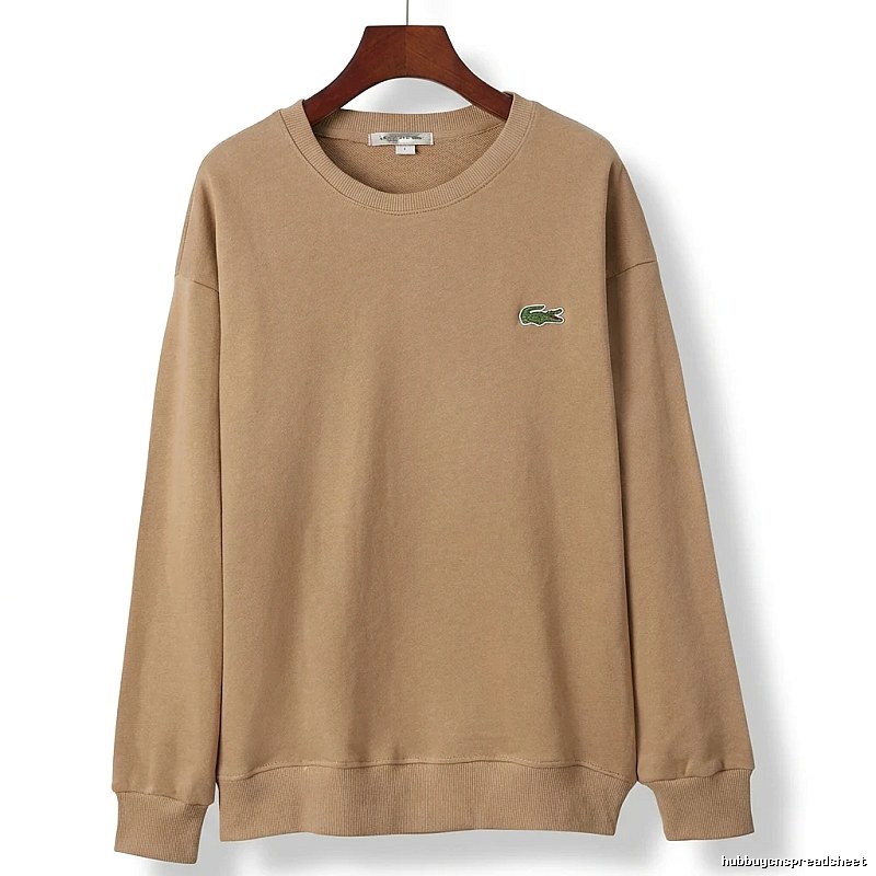 Lacoste solid color casual style sweatshirt
