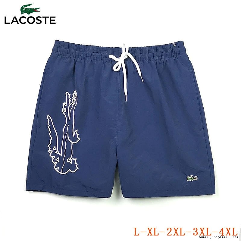 Lacoste Summer Swim shorts Navy Drawstring Subtle with Bold Graphic