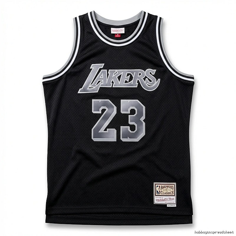 Lakers No. 23 LBJ retro-style jersey