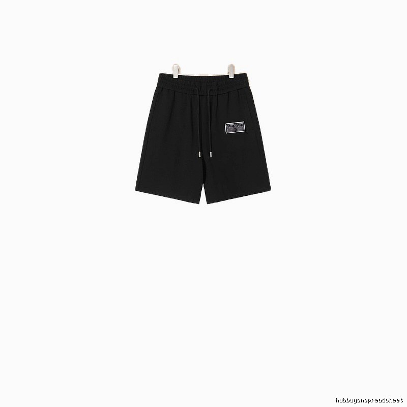 Louis Vuitton minimalist style black shorts