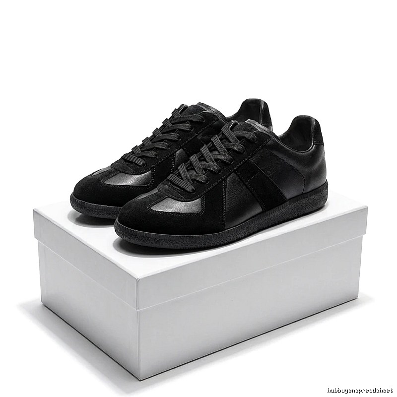 Maison Margiela minimalist black shoes