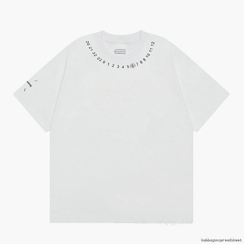 Maison Margiela MM6 High Street Style White T-Shirt