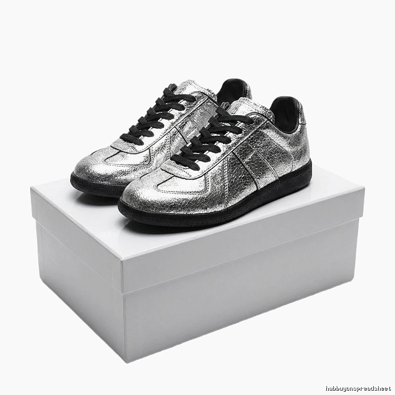Maison Margiela silver retro sneakers