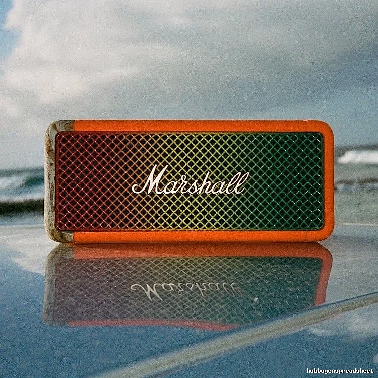 Marshall Emberton Portable Speaker in Orange