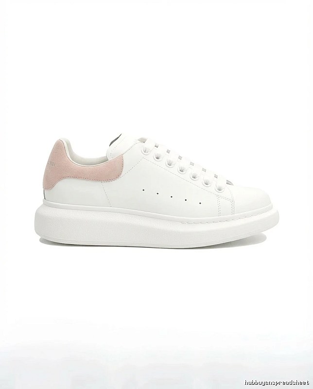 McQueen pink - tail thick - soled small white shoes