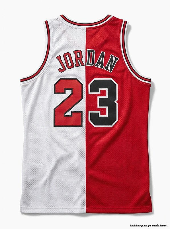 Michael Jordan retro color - block jersey