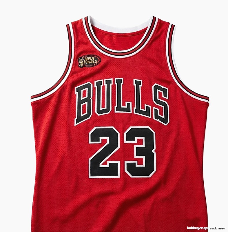 Michael Jordan retro red basketball uniforms