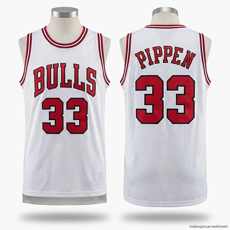 Michael Jordan retro-style white jersey