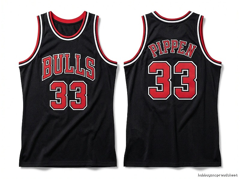 Michael Jordan vintage black and red jersey