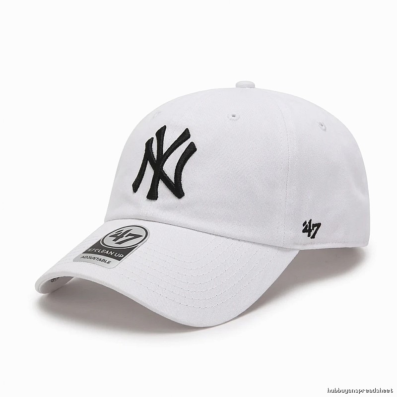 MLB 47 Series Simple Style White Hat