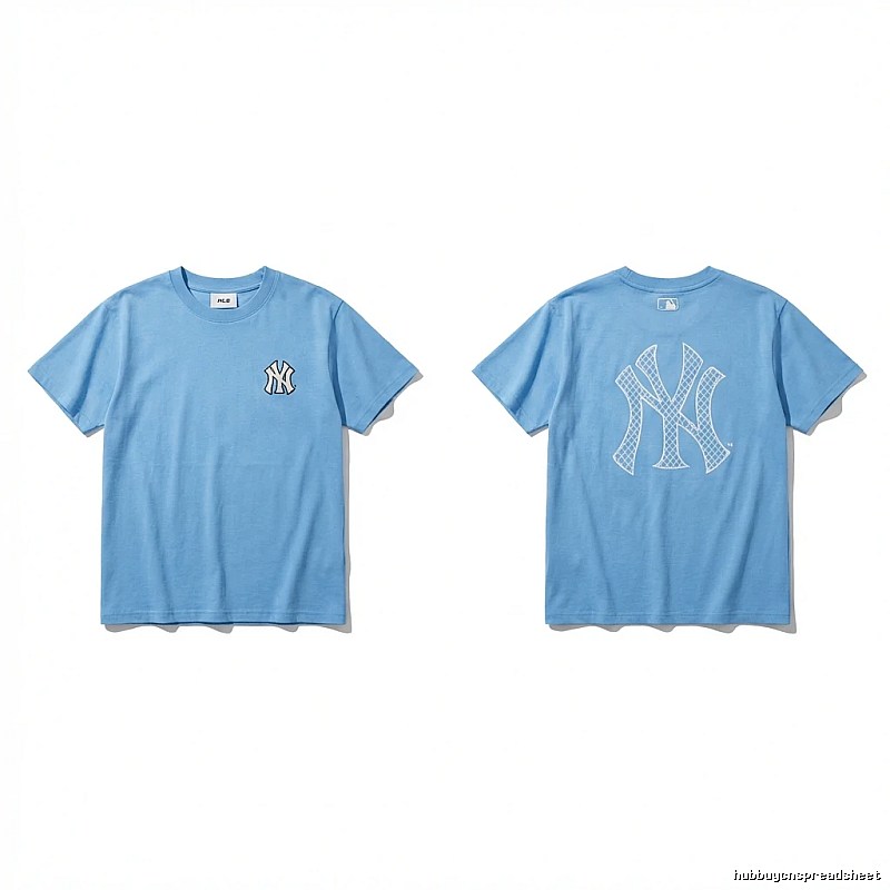 MLB Classic Simple Style Blue T-shirt