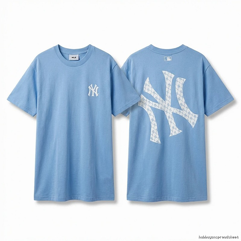 MLB Classic Simple Style Blue T-shirt