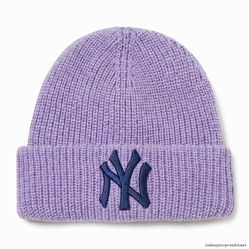 MLB Classic Style Trendy Light Purple Hat