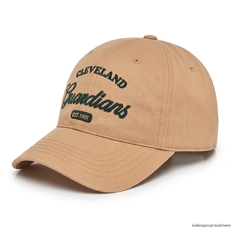 MLB Guardians Retro Khaki Cap