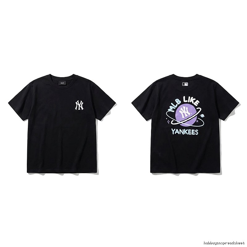 MLB Planet Style Black T-shirt