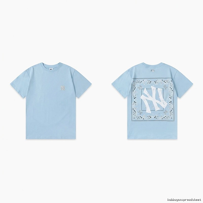 MLB retro light blue T-shirt