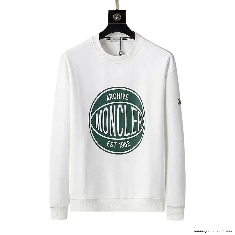 Moncler Archive Retro White Sweatshirt