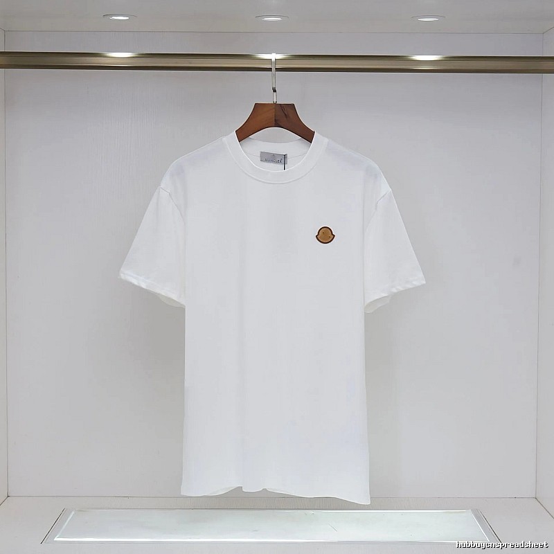 Moncler Classic Minimalist Style White Short-sleeve T-shirt