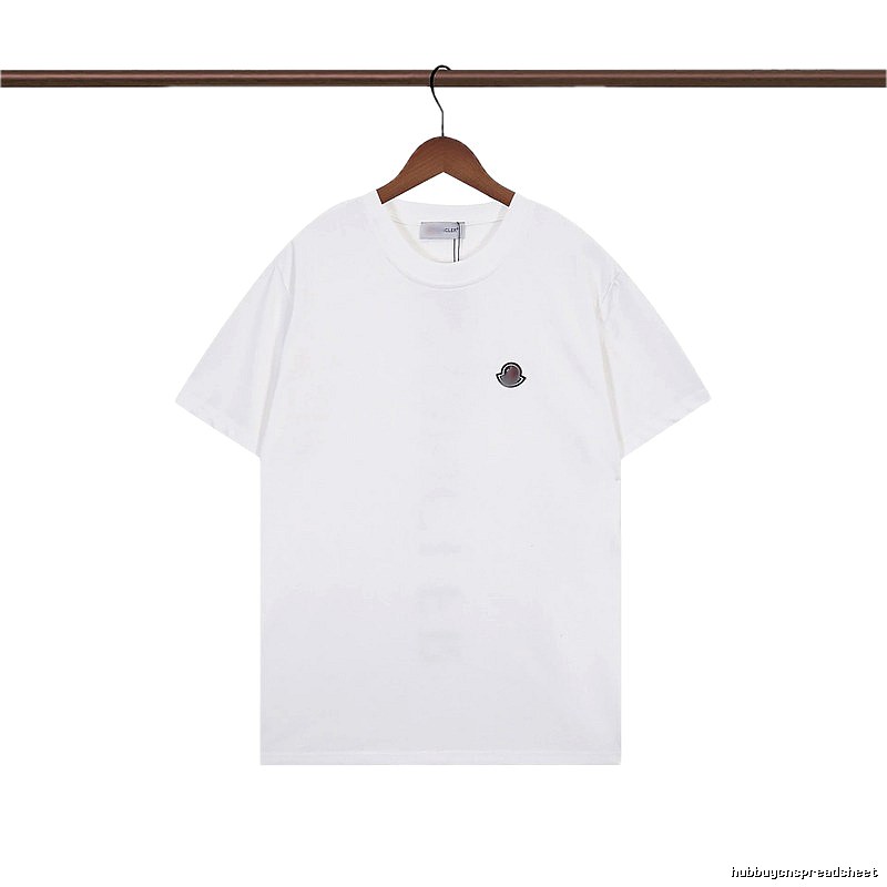 Moncler Classic Minimalist Style White Short-sleeve T-shirt