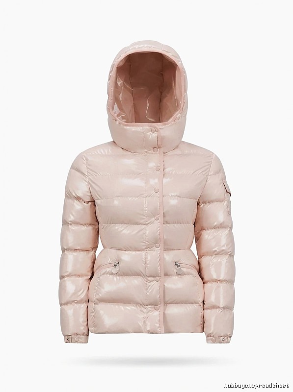 Moncler Classic Pink Down Jacket