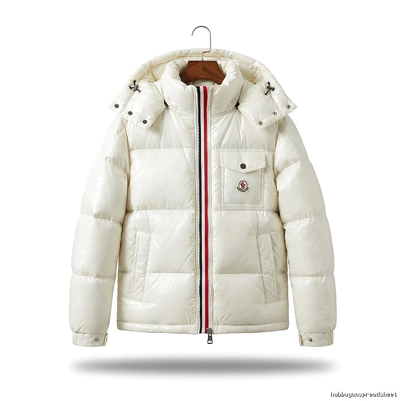 Moncler classic style fashionable white down jacket