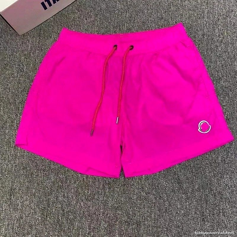 Moncler Monogram Nylon shorts Black Drawstring Moncler for Layered Styling