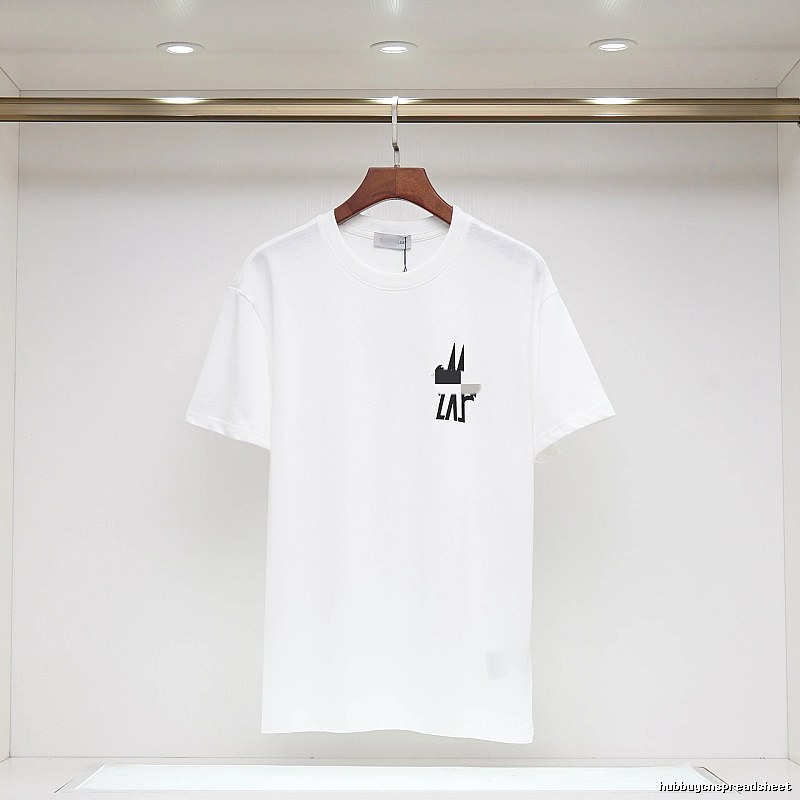 Moncler Printed Casual-style White Short-sleeve T-shirt