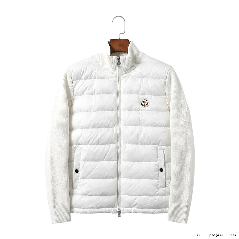 Moncler white casual style down jacket