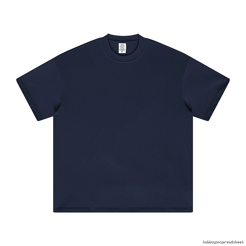 Monogram Plain white T-shirt Minimal White Short for Layered Styling
