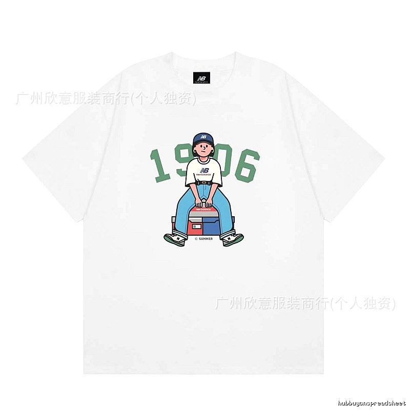 New Balance 1906 Retro-style White Short-sleeve T-shirt