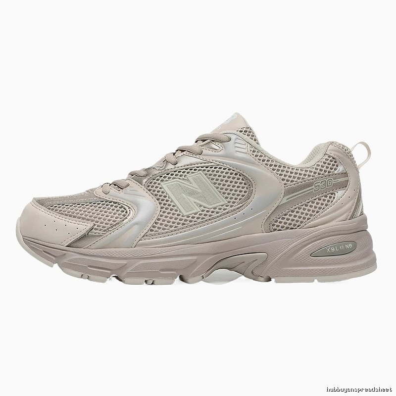 New Balance 530 retro style gray shoes