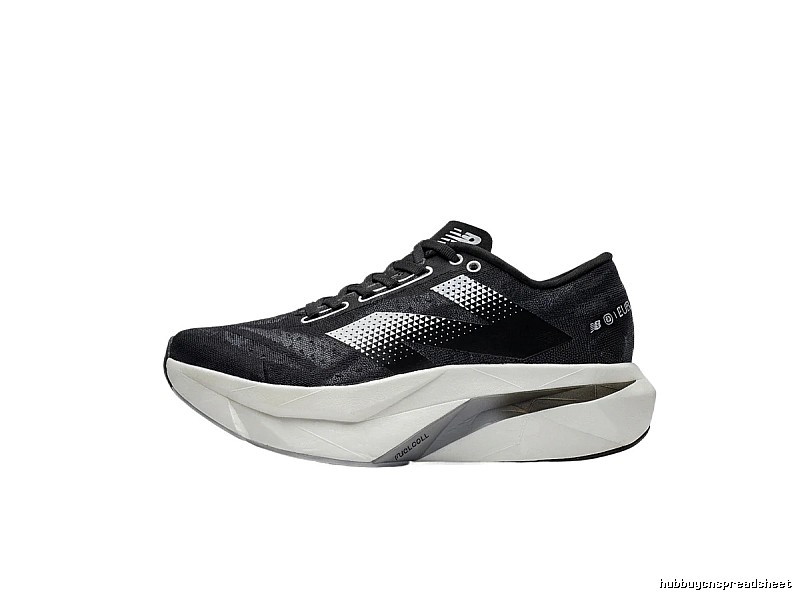New Balance retro-style black and grey running shoes